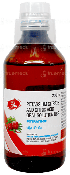 Potrate Sf Lychee Flavour Solution 200Ml