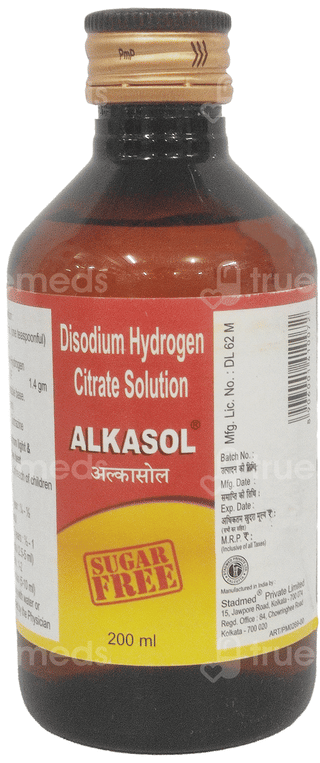 Alkasol Sugar Free Solution 200Ml