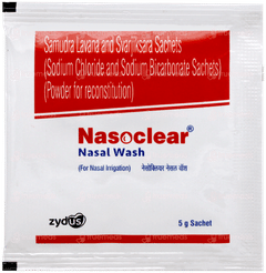 Nasoclear Nasal Wash 5gm Refill Pack Of 10 Sachets