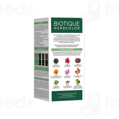 Biotique Herbcolor Darkest Brown Pack 1