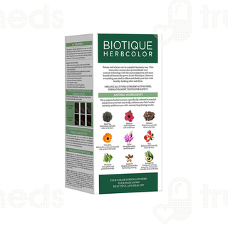 Biotique Herbcolor Darkest Brown Pack 1