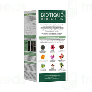 Biotique Herbcolor Natural Black Pack 1