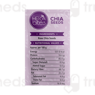 Heka Bites Chia Seeds 250 GM