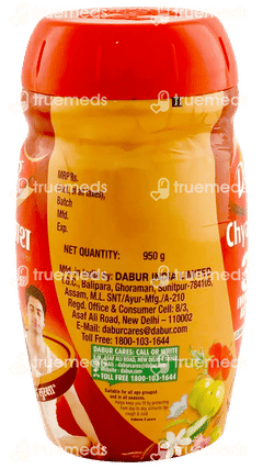 Dabur Chyawanprash 3x Immunity Action 950gm With Dabur Honey 50gm Free