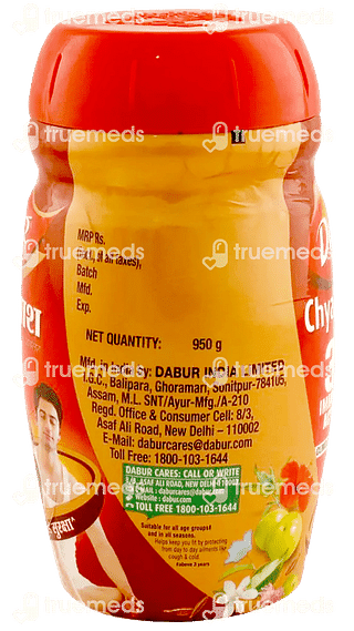 Dabur 3x Immunity Action Chyawanprash 950 GM With Honey 50 GM Free Combipack 1