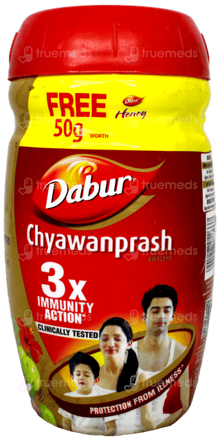 Dabur Chyawanprash 3X Immunity Action 950Gm With Dabur Honey 50Gm Free