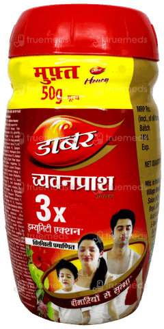 Dabur Chyawanprash 3X Immunity Action 950Gm With Dabur Honey 50Gm Free