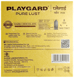 Playgard Pure Lust 1500 Dots Dark Chocolate Pack Of 4