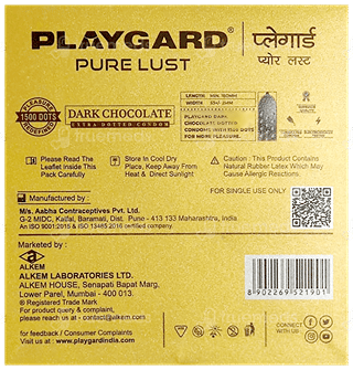 Playgard Pure Lust 1500 Dots Dark Chocolate Pack Of 4