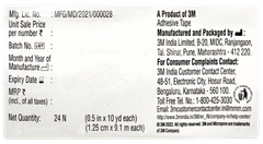 3m Micropore 1530-0 1.25cm× 9.1m Adhesive Tape 1