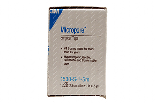 3m Micropore Paper Surgical Tape Inch 1