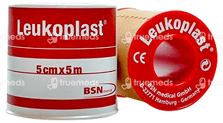 Leukoplast 5 Cm X 5 M Adhesive Tape (pack Of 5)