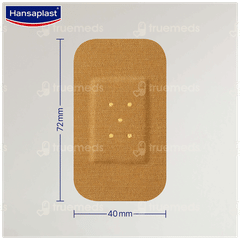 Hansaplast Jumbo Antiseptic Larger Wound Pad Strips 10