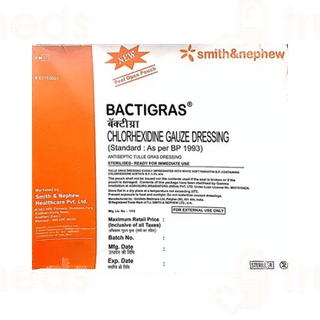 Bactigras 10cm X 10cm Dressing 10