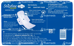 Stayfree Secure Size Xl Sanitary Pads Packet Of 20
