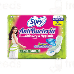 Sofy Antibacteria New Long Lasting Protection Slim Xl Sanitary Pads 7