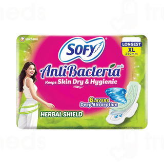 Sofy Antibacteria Slim Xl Sanitary Pads 28