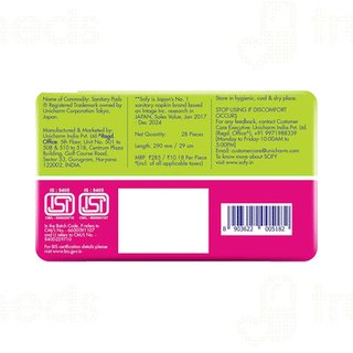 Sofy Antibacteria Slim Xl Sanitary Pads 28