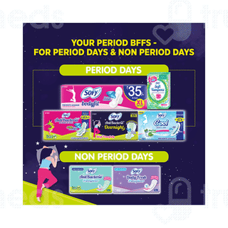 Sofy Antibacteria Overnight Xxl Sanitary Pads 10