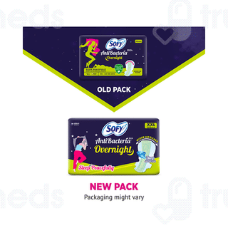 Sofy Antibacteria Overnight Xxl Sanitary Pads 10