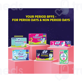 Sofy Antibacteria Overnight Xxl Sanitary Pads 10