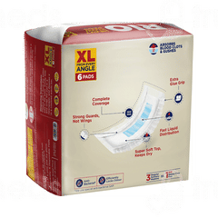 Rio Heavy Flow Pads Xl Size Pack Of 6