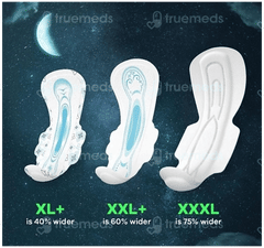 Whisper Bindazzz Nights Xxl+ Sanitary Pads 6