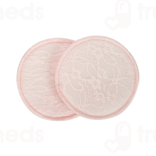 Mee Mee Washable Cotton Maternity Breast Pads Pink 2