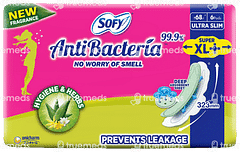 Sofy Antibacteria Super Xl+ Sanitary Pads 6