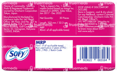 Sofy Antibacteria 99.9% Ultra Slim Super Xl+ Sanitary Pads 30