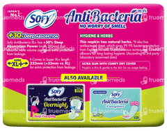 Sofy Antibacteria 99.9% Ultra Slim Super Xl+ Sanitary Pads 30
