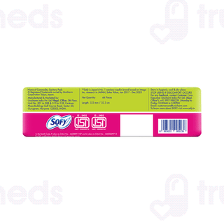 Sofy Antibacteria 99.9% Ultra Slim Super Xl+ Sanitary Pads 44
