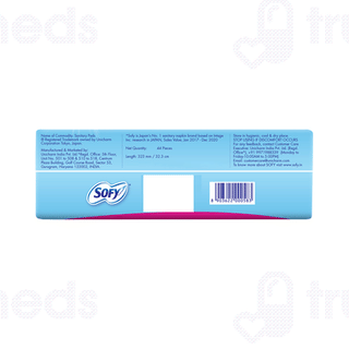 Sofy Cool Freshness New Menthol Fresh Ultra Slim Super Xl+ Sanitary Pad 44