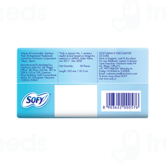 Sofy Cool Freshness New Menthol Fresh Ultra Slim Super Xl+ Sanitary Pads 30 Sofy Cool Freshness New Menthol Fresh Ultra Slim Super Xl+ Sanitary Pads 30