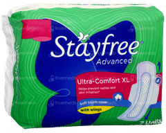 Stayfree Advanced Ultra Comfort With Wings Xl Sanitary Pads 7 Stayfree Advanced Ultra Comfort With Wings Xl Sanitary Pads 7