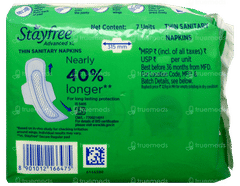 Stayfree Advanced Ultra Comfort With Wings Xl Sanitary Pads 7