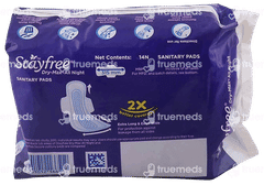 Stayfree Dry Max All Night Ultra Dry With Wings Xl Sanitary Pads 14