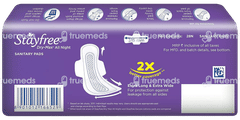 Stayfree Dry Max All Night Ultra Dry Xl With Wings Sanitary Pads 28