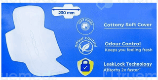 Stayfree Secure Cottony Soft Cover Regular With Wings Sanitary Pads 18