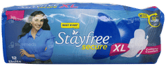 Stayfree Secure Cottony Comfort Xl Sanitary Pads 12