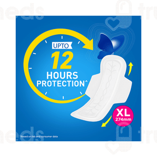 Stayfree Secure Cottony Comfort Xl Sanitary Pads 18