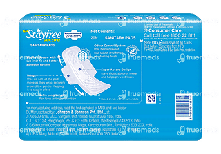 Stayfree Secure With Wings Xl 20 Sanitary Pad