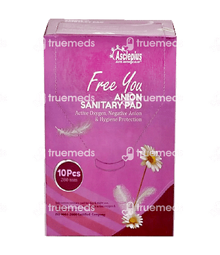 Asclepius Free You Anion Sanitary Pad 10