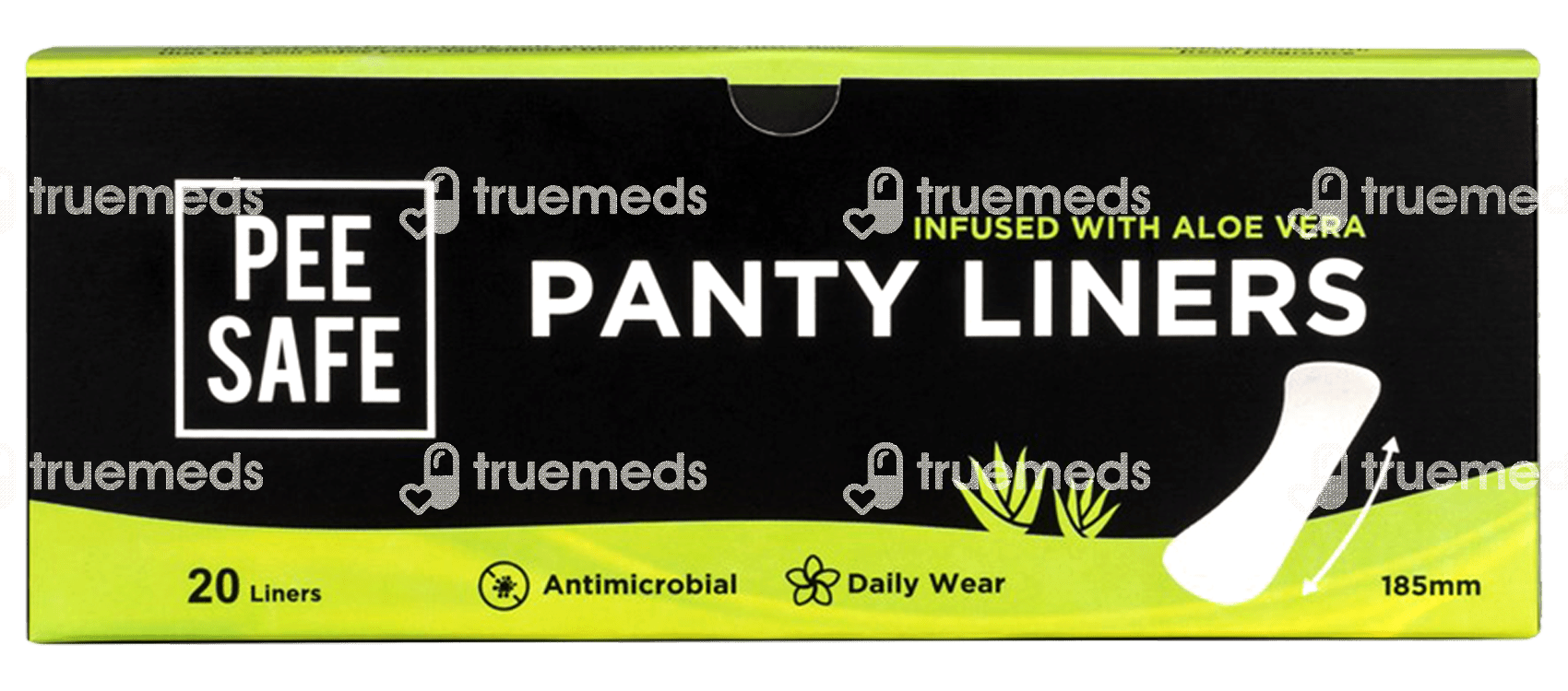 Pee Safe Panty Liners Aloe Vera 20 Pads Uses, Side Effects, Dosage