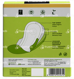 Pee Safe Biodegradable Sanitary Pads Regular Pack Of 10