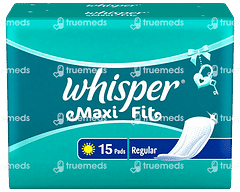 Whisper Maxi Fit Regular Sanitary Pads 15