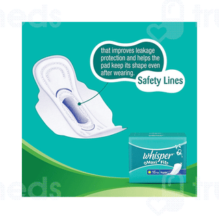 Whisper Maxi Fit Regular Sanitary Pads 15