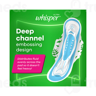 Whisper Ultra New Clean Hygiene + Comfort Xl Sanitary Pads 30