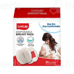 Luvlap Disposable Breast Pads 48
