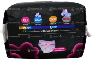 Whisper Bindazzz Nights Koala Soft Xxl+Sanitary Pads 10